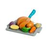 Bigjigs Toys Roasting Dinner Set - 12-Piece Wooden Toys for Children, Kitchen Sets & Accessories, Toddler Role Play, Cooking Gifts for Children, Age 18 + Months view 1