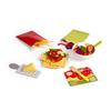 Bigjigs Toys Pasta For Two 64 Piece Wooden Food Play Set, Kids Cooking and Cooking Sets, Pretend Play Accessories for Toddlers, Kids Gifts view 1
