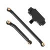 ZAWELIYO Aluminum Alloy Servo Mount Steering Links Upgrade Kit for HOBBYPLUS 1/18 4WD CP18P RC Car Racing (Black) view 3