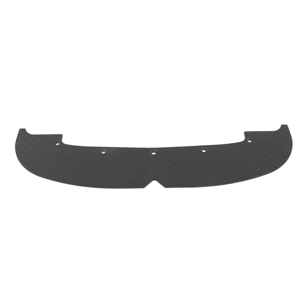 Acouto Carbon Fiber RC Front Splitter Shockproof Bumper Replacement for Vendetta 4WD 3S