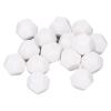 12 Sided White Dice, Plastic Teaching Dice Cubes, 30Pcs Polyhedral Dice Kit for Board Games, DIY Projects, Math Counting, Party Fun, Educational Activities, Home Decor view 1
