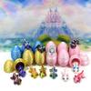 12pcs Mini Axolotl with Eggs, 3D Printed Articulated Fidget Mini Axolotl, Colorful Axolotl Fidget Toy Fidget Toys for Autism/ADHD MA-SET123-12EGG view 1