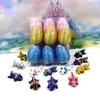 12pcs Mini Axolotl with Eggs, 3D Printed Articulated Fidget Mini Axolotl, Colorful Axolotl Fidget Toy Fidget Toys for Autism/ADHD MA-SET123-12EGG view 2