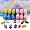 12pcs Mini Axolotl with Eggs, 3D Printed Articulated Fidget Mini Axolotl, Colorful Axolotl Fidget Toy Fidget Toys for Autism/ADHD MA-SET123-12EGG view 3