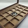 18 Premium Quality Velvet Lined Coin Box with Glass Cover view 3