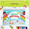 GemPrime Busy Book for Toddlers  Montessori Learning Binder with Fun Tracing, Coloring & Matching Activities + Stickers & Pens, Educational Toy for Kids Ages 3+ Year Old Learning Toys view 2