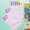 Stephen Joseph Water Coloring Book for Kids, Watercolor Paint Kit, 17 Piece Kit, Ages 3+, Craft and Arts, Watercolor Painting Activity, Fairytale Friends view 2