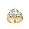 Classic Gold Engagement Ring Size 10 view 1