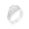 Triple Stone Engagement Set Size 7 view 1