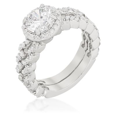 Zig Zag Wedding Set Size 8