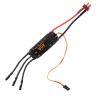 40A PHIVELless ESC for RC Drone Helicopter FPV Electronic Speed Controller with Safety Features and Wide Compatibility view 1