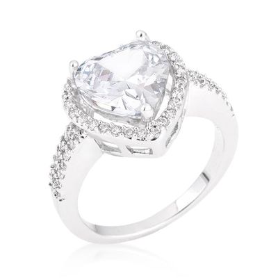 Valentine Heart Ring Size 8