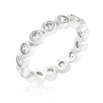 Linked Bezel Eternity Band Size 6