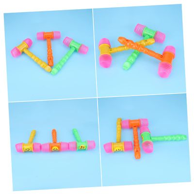 5pcs Music Hammer Music Play Hammer Squeaky Gavel Educational for Squeaky