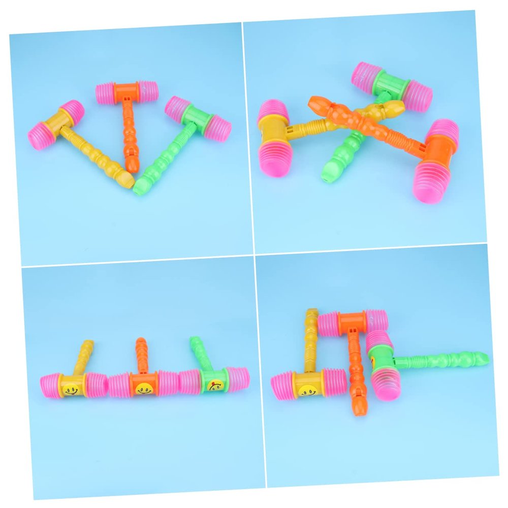 5pcs Music Hammer Music Play Hammer Squeaky Gavel Educational for Squeaky