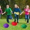 Balancing Stones - Outdoor Balance Stones, Stepping Stones Set, Stackable Stepping Stones | Stackable Lightweight Stepping Stones with Anti-Slip Rubber Backing, Playroom Balance Stones for Kids view 3