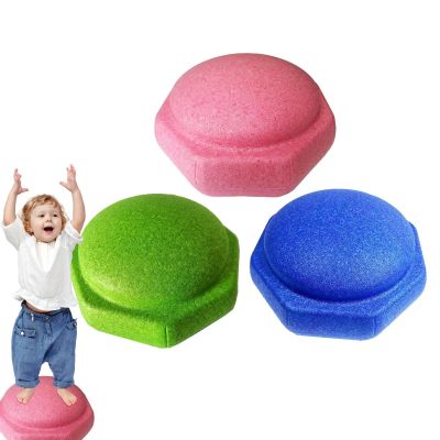 Balancing Stones - Outdoor Balance Stones, Stepping Stones Set, Stackable Stepping Stones | Stackable Lightweight Stepping Stones with Anti-Slip Rubber Backing, Playroom Balance Stones for Kids