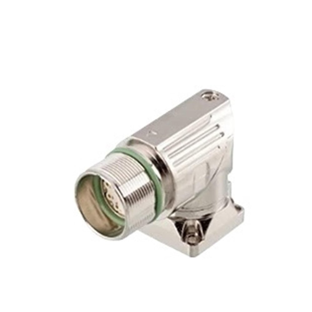 wangkeying M23 6 7 9 12 17 19 Pin Plug Female / Male Connector M623 for Motor Encoder(Silver,E(CLOCKWISE)_12P)
