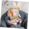 Alipis Desktop Bunny Easter Bunny Decor Easter Bunny Gnome Festival Doll Ornament Fabric view 4