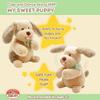 Cuddle Barn - My Sweet Puppy | Plush Dog Plays Song - If You're Happy and You Know It | Claps Hands and Flaps Ears to Music | Gender Neutral Gift for Baby and Toddlers, 12 inches view 3