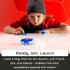 Fat Brain Toys Magshuto Mag-Kit Series 1 Metal Cypher Blue, Magnetic Trick Shot System, Open-Ended Disc-Launching Skill Challenge for Ages 6 and Up view 3