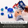 Fat Brain Toys Magshuto Mag-Kit Series 1 Metal Cypher Blue, Magnetic Trick Shot System, Open-Ended Disc-Launching Skill Challenge for Ages 6 and Up view 4