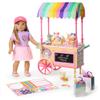 American Girl, Summer McKinny Girl of The Year 2025 Treat Cart for 18-inch Dolls with Mobile cart, Pretend Food, and Accessories, Ages 6+ view 2
