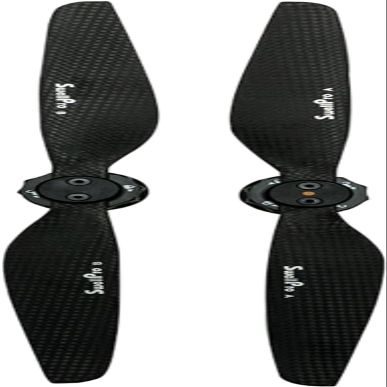 1 Pair SwellPro FD3/FD1+ Drone Propellers (1CW+1CCW), Quick Release Carbon Fiber Blades Compatible with Fisherman FD3 and FD1+ Fishing Drone
