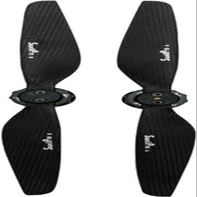 1 Pair SwellPro FD3/FD1+ Drone Propellers (1CW+1CCW), Quick Release Carbon Fiber Blades Compatible with Fisherman FD3 and FD1+ Fishing Drone