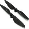 1 Pair SwellPro FD2#1655 Carbon Fiber Propellers (1CW+1CCW) Genuine for SwellPro Fisherman MAX Advanced and Basic Fishing Drone Replacement Quick Release Propellers Blades Props view 1