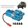 plplaaoo Metal Speed Change with 370 Brush Motor for WPL 1633 RC Car CNC Machined Aluminum Alloy Heatsink and Mount Base Easy Installation Red (Wpl1633B Blue) view 4