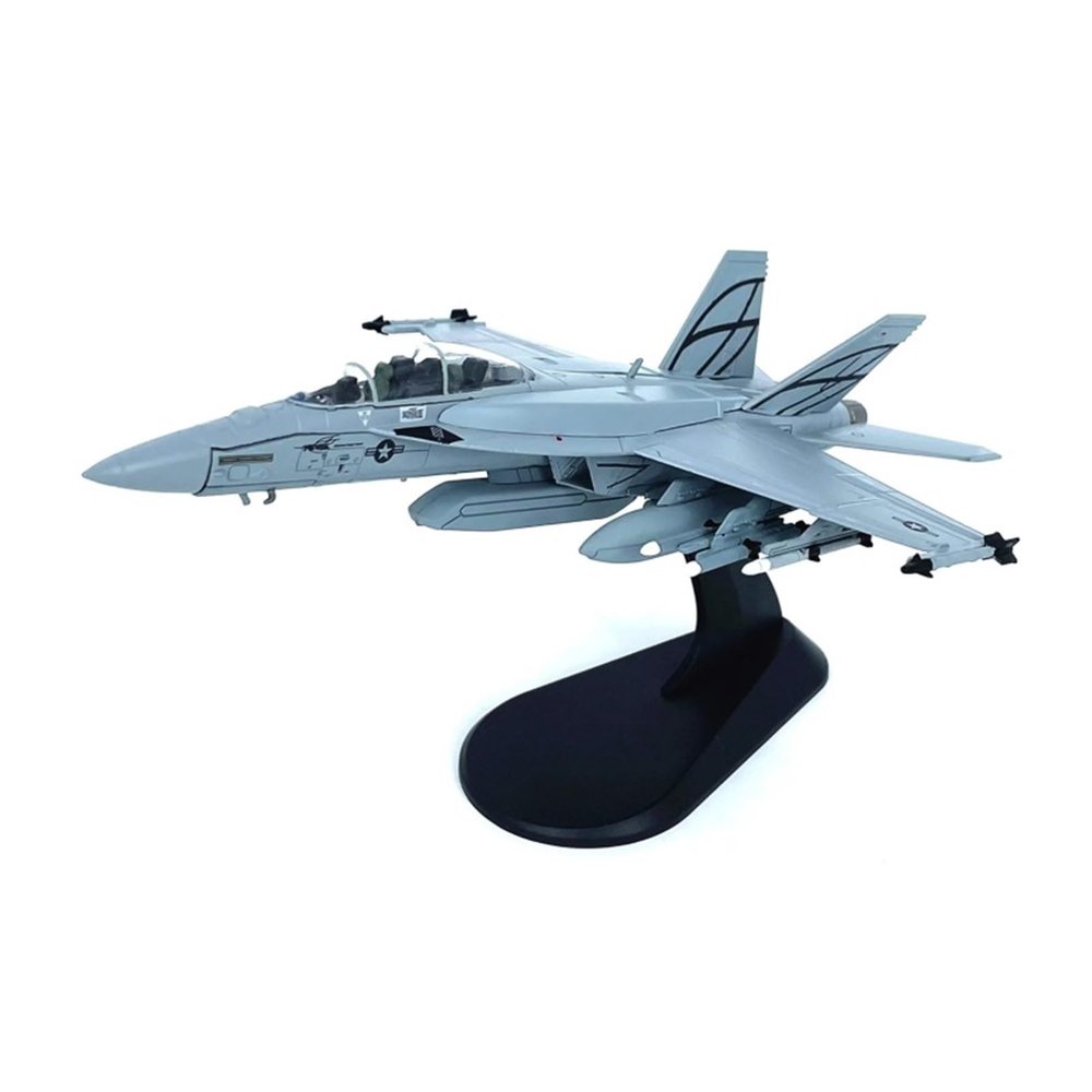 LIUSANGLIU Scale Aircraft 1: 100 for US F/A-18F Fighter Model Alloy Finished Aircraft Model Display Plane Model Decorative Souvenirs Suitable for Display