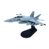 LIUSANGLIU Scale Aircraft 1: 100 for US F/A-18F Fighter Model Alloy Finished Aircraft Model Display Plane Model Decorative Souvenirs Suitable for Display view 1