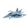 LIUSANGLIU Scale Aircraft 1: 100 for US F/A-18F Fighter Model Alloy Finished Aircraft Model Display Plane Model Decorative Souvenirs Suitable for Display view 3