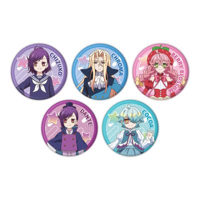Acro Trip 01 [Official Illustration] Can Badge 5 Piece Box