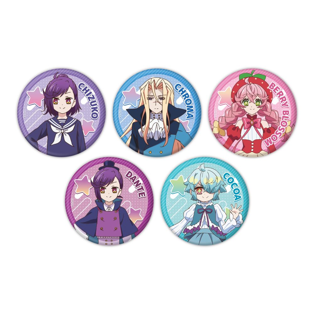Acro Trip 01 [Official Illustration] Can Badge 5 Piece Box