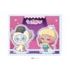 Maimai Goen 50 Diamond & AKI [Mini Karai Illustration] Acrylic Stand Plate view 2