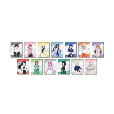 Love Live! Nijigasaki Gakuen School Idol Club 01 Sporty Ver. [Illustration Drawing] Acrylic Card Box of 13