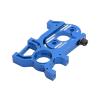 Aluminum Alloy RC Motor Mount 2 Piece Design Fixed Holder Seat for Arrma 6s Kraton 1 8 Remote Control Vehicle Accessories Blue (Blue) view 2