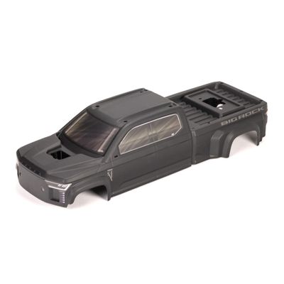 ARRMA Big Rock 4X4 Crew Cab Clipless Painted Decaled Trimmed Body (Matte Black), ARA-1379