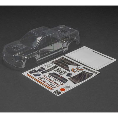 ARRMA Granite 4X4 Trimmed Body (Clear), ARA-1620