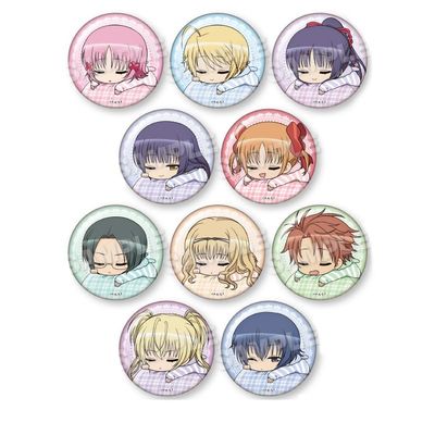 Shugo Chara! Trading Fuwaminin Can Badges, Box of 10