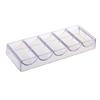 Toyvian 1pc Poker Chip Rack Acrylic Storage Box for Game Chips Organization Compact Design for for Home Party Use view 1