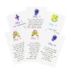 40 Days of Lent Catholic Flash Cards for Children - Religious Card Pack, Bible Study for Kids, Christian Learning - Season of Prayer, Catholic Easter Gift for Boys and Girls view 1