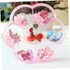 ORFOFE Fashionable Clip-on Earrings 7 Pair Set Acrylic Earrings for Girls Party Favor view 4