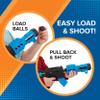 Aeroblast 2 Player Set Foam Ball Popper view 3