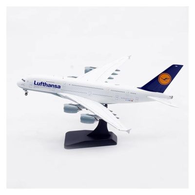LIUSANGLIU Scale Aircraft 1/400 for German A380 Aircraft Model D-AIMM Alloy Plane Model Simulated Scale Aircraft Decorative Souvenirs Suitable for Display