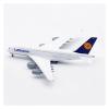 LIUSANGLIU Scale Aircraft 1/400 for German A380 Aircraft Model D-AIMM Alloy Plane Model Simulated Scale Aircraft Decorative Souvenirs Suitable for Display view 3