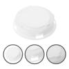 KONTONTY Piggy Bank Plug Replacement 10pcs Money Box Plugs Round Stoppers Abs Plastic White Color view 4