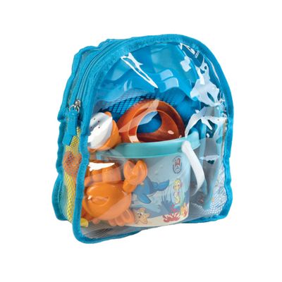 Androni Rugzak with Zeedieren Beach Set, 6 Pieces